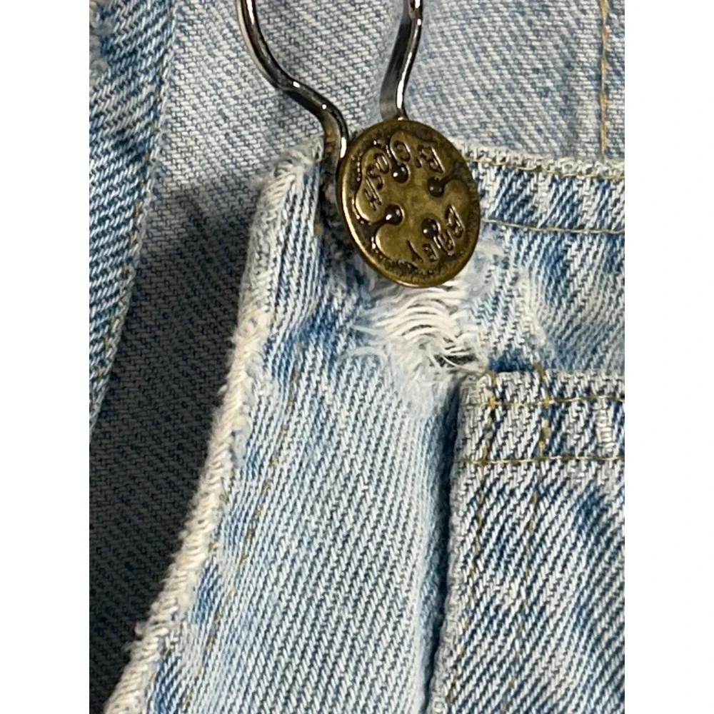 Vintage Baby OshKosh Bgosh Denim Overalls Est. 12 Mos‎ 11
